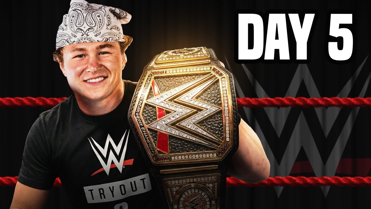 I Tried Out For the WWE — This Was Unreal!