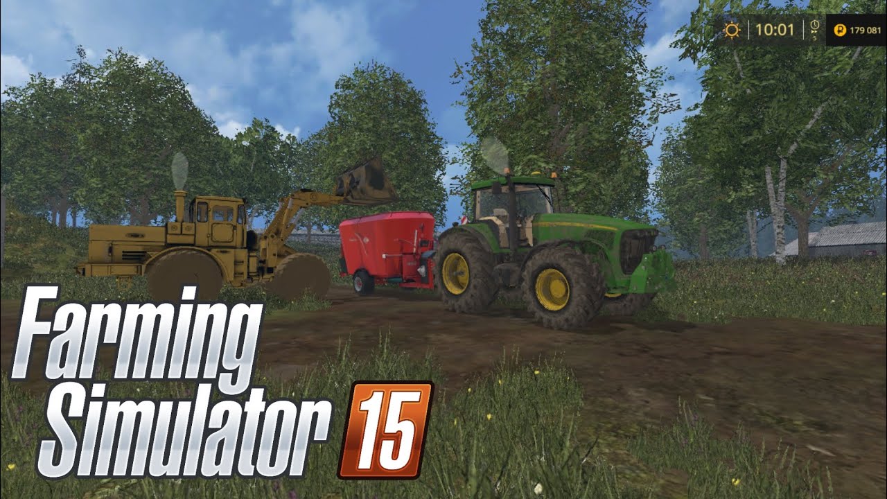 Farming simulator 15-один российский край-29-посевная, животноводство, культивация