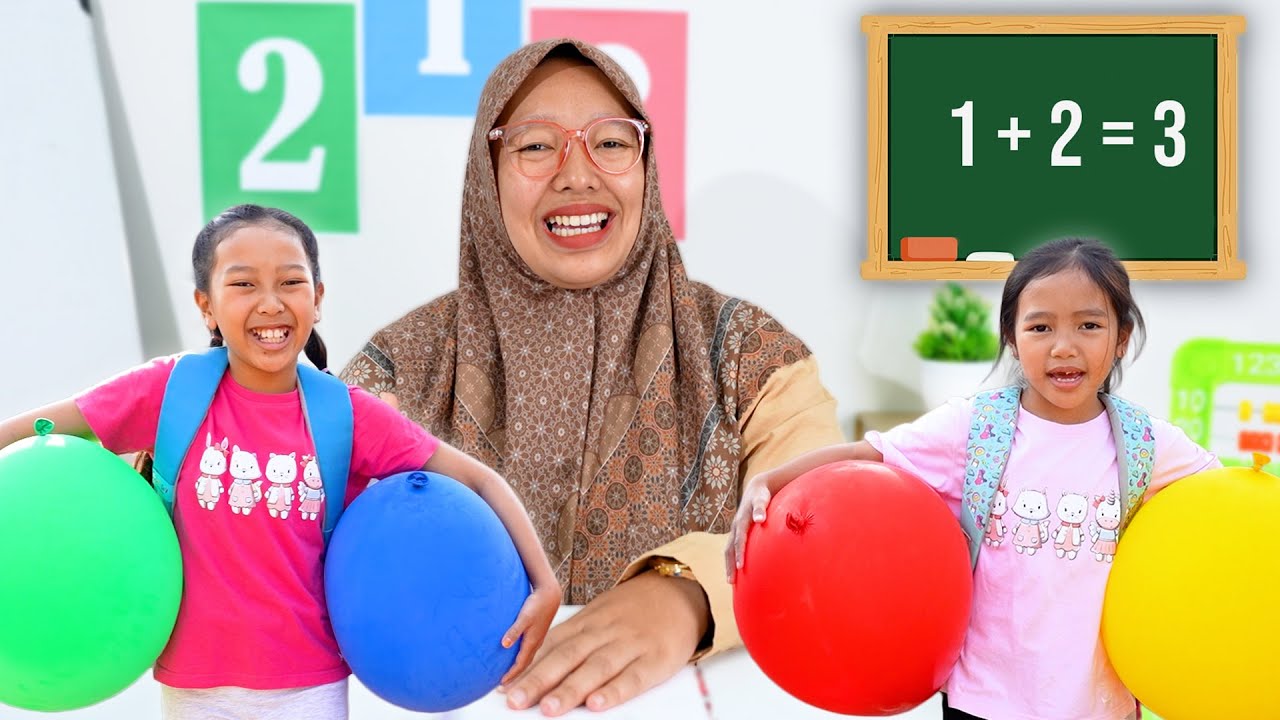 Keysha Sheena dan Cerita di Sekolah Dapat Hadiah Balon