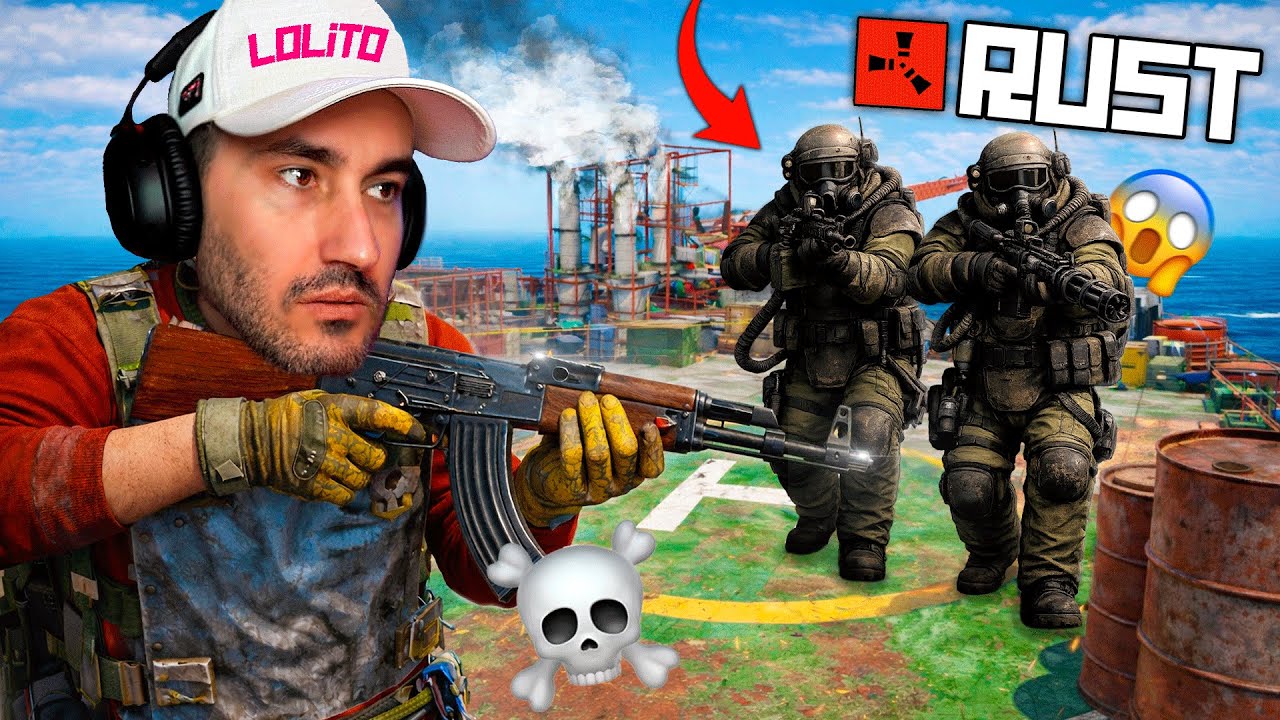 Juego RUST SOLO pero TODO me sale bien