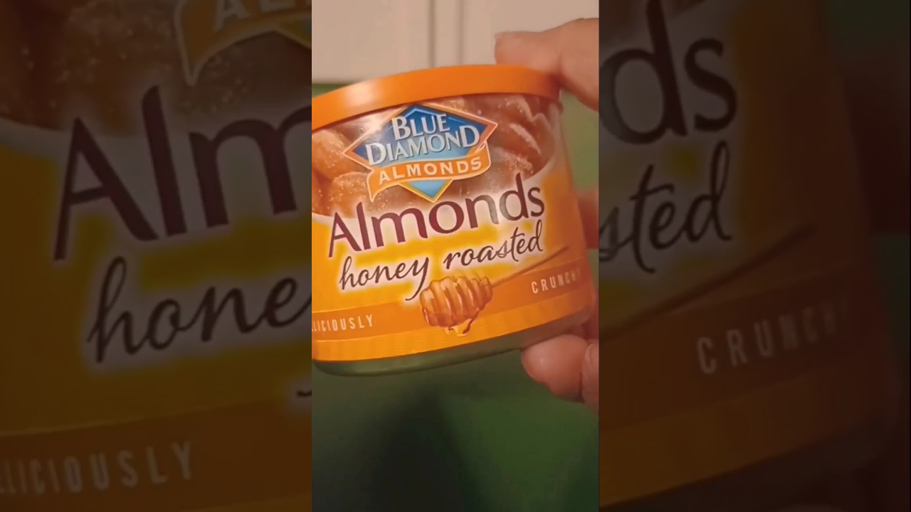 Blue Diamonds Almonds honey roasted #shorts