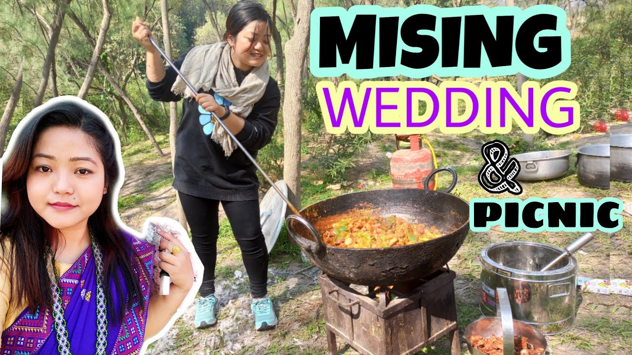 MODERN MISING WEDDING / ATTENDING PICNIC PARTY AND WEDDING / POOHVLOGS
