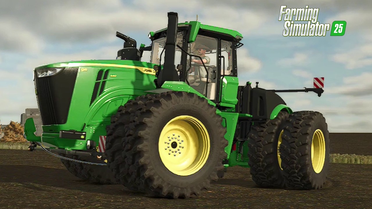 John Deere 9R Series.#gaming#fs25#FarmingSimulator25