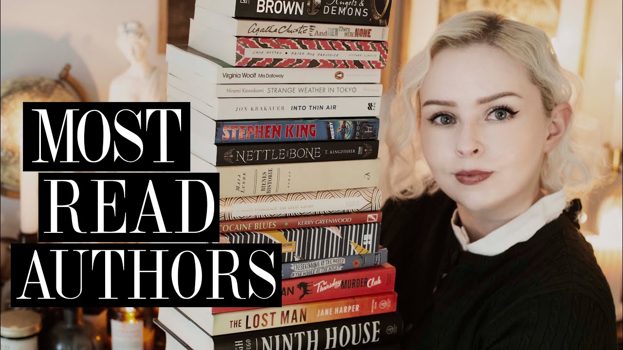 My Most Read Authors and Their Best Books 🖤🕯️ | The Book Castle | 2026