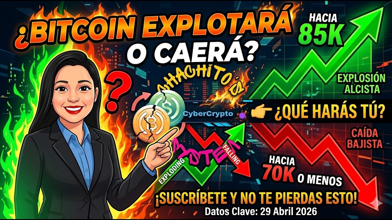 Bitcoin HOY: &iquest;Est&aacute; a Punto de EXPLOTAR o de CAER? #bitcoin