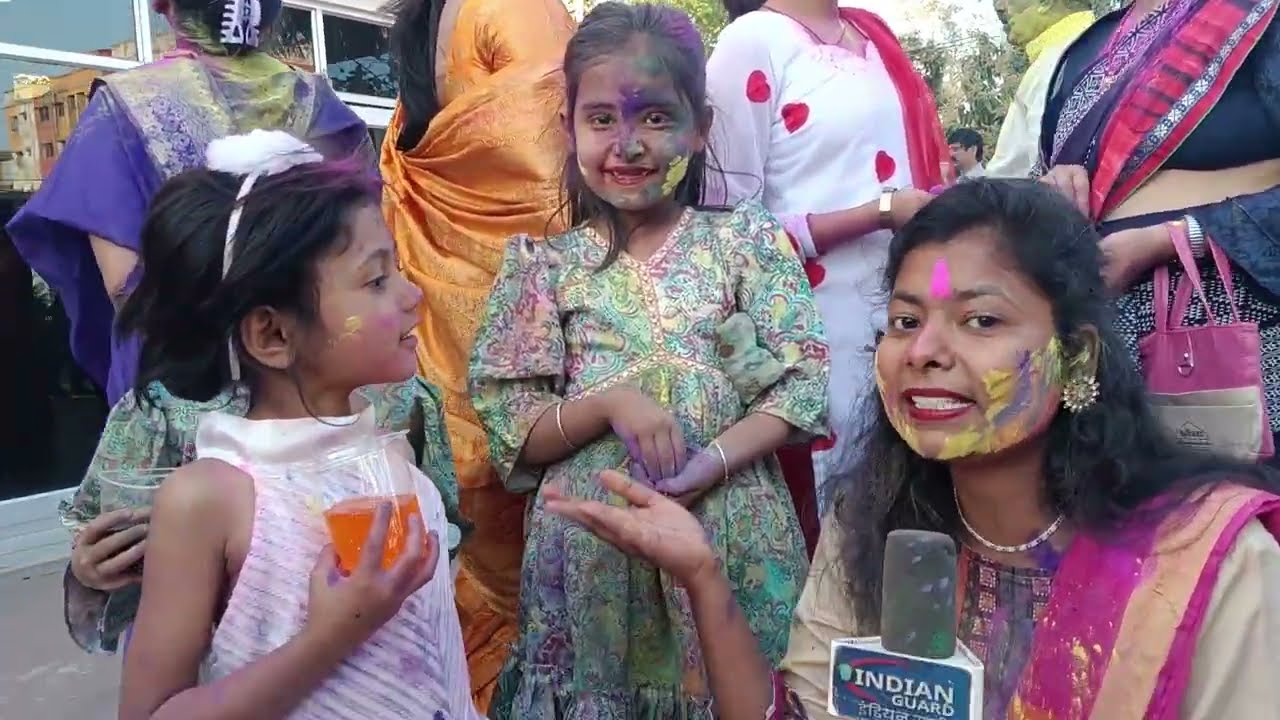 Singh Mansion में छोटी छोटी शेरनियों संग होली हुड़दंग, कैमरे पर झक्कास बातें, दिल छू लेगा,मन मोह..