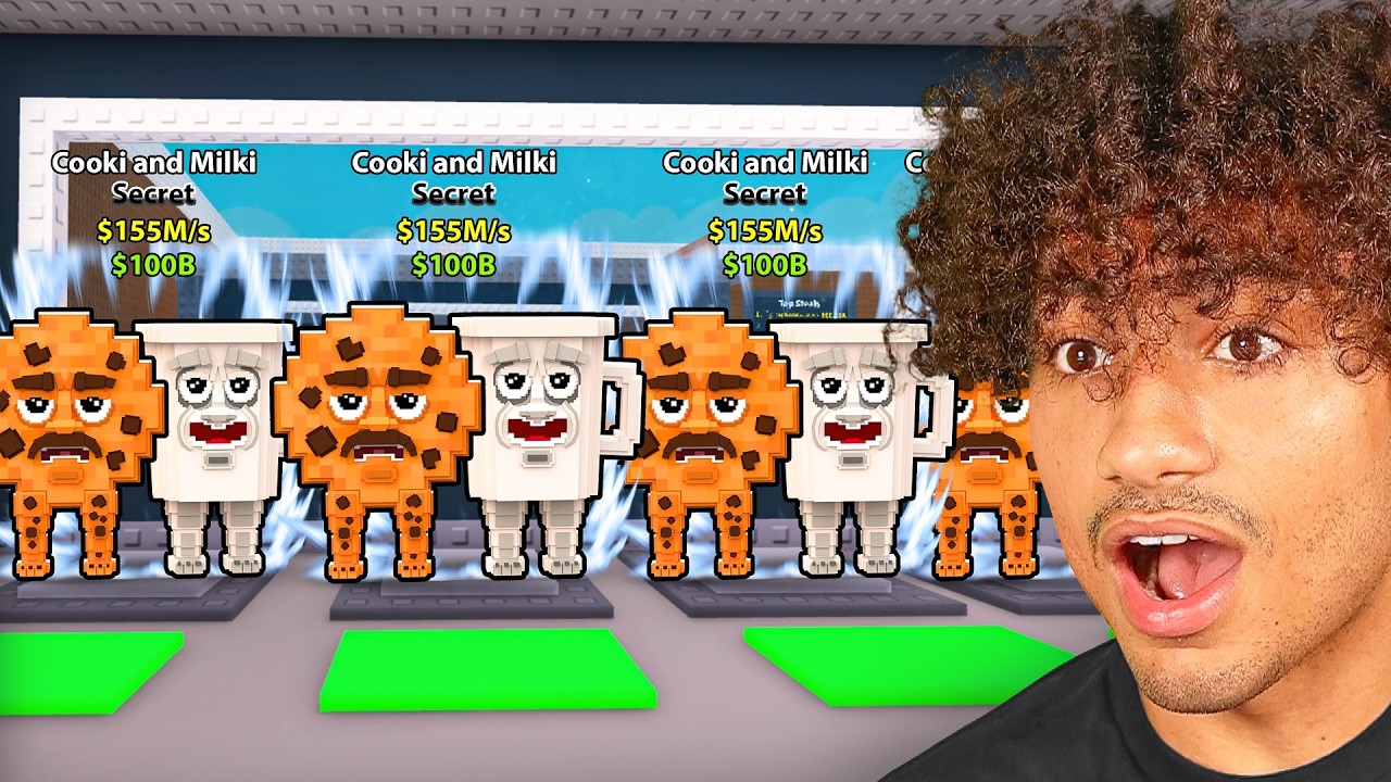 Spending $8,498,501 For The COOKI & MILKI In Steal A Brainrot..