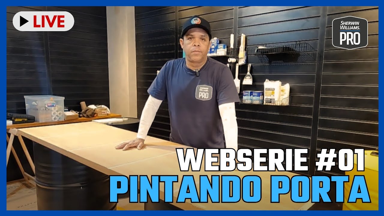 Pintura de Porta - Aplicação de fundo branco nivelador - WEBSERIE #01 