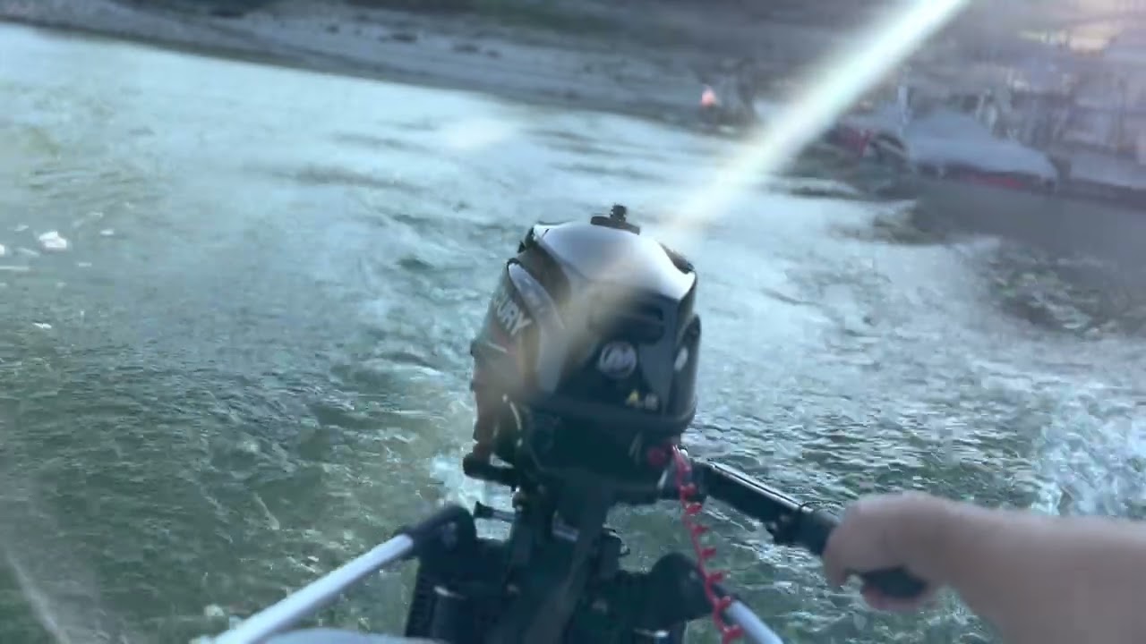 A Day on the Lake with Intex Mariner 4 and 2.5hp Mercury outboard engine