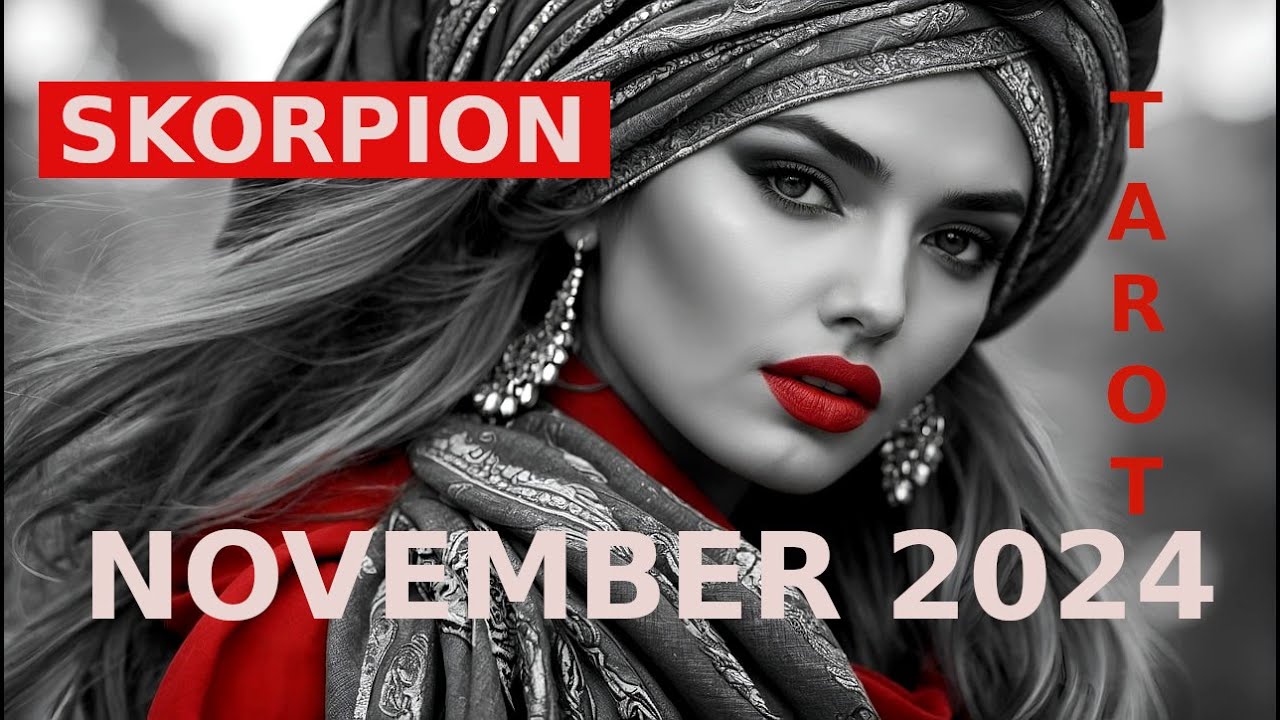 SKORPION MITTE NOVEMBER 2024 ★ Die 2. te Chance ★ TAROT ORAKEL