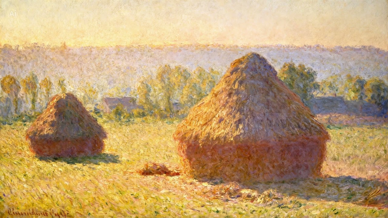 Claude Monet Masterpieces | 3-Hour Impressionist Art Screensaver | Timeless Museum Gallery