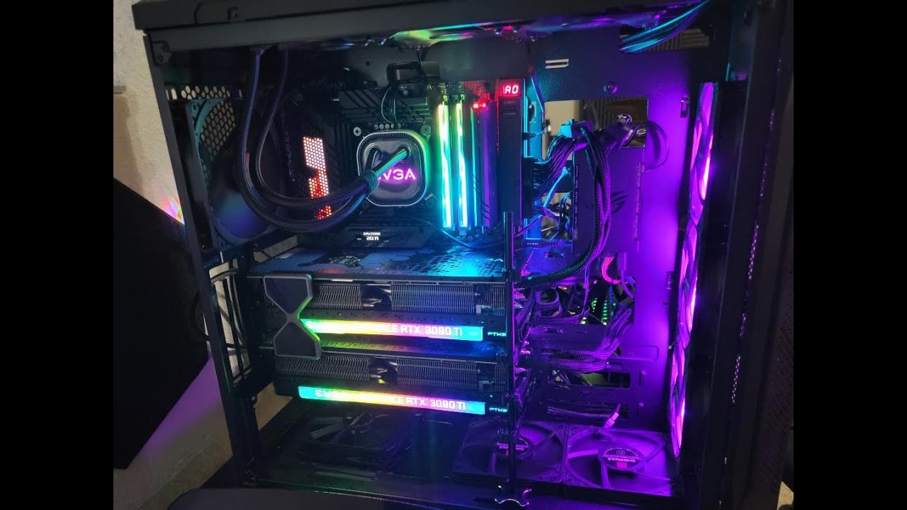 3090 Ti SLI NVLink Build First Impressions. (Not an April Fools Joke).