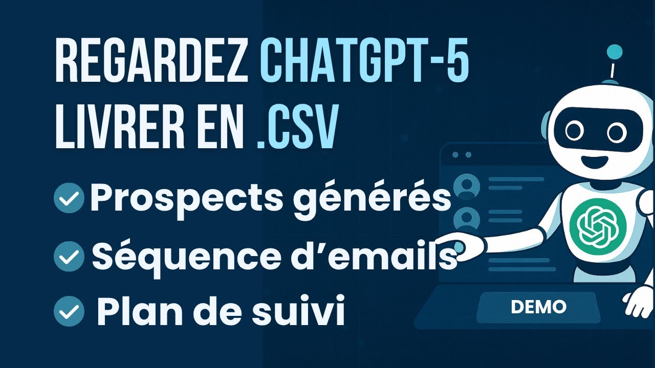 Comment automatiser sa prospection avec le Mode Agent ChatGPT : Simple et efficace !