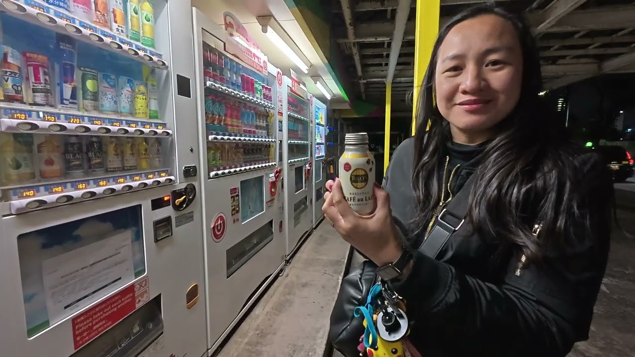 Honeymoon - Day 23 - Tokyo - Vending Machines - Anime Walk