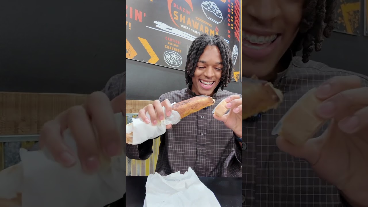 Наконец-то попробовала одну из новейших популярных в Мичигане хрустящих шаурм в одном из заведени...