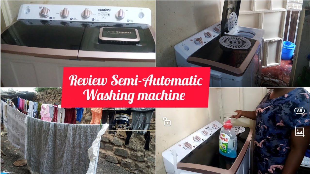 How to Use a Semi Automatic Twin Tub Washing Machine // Washing Duvets // Review #washingmachine