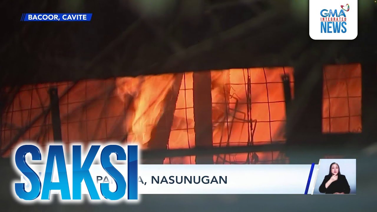 900 families lose homes in Cavite fire | Saksi