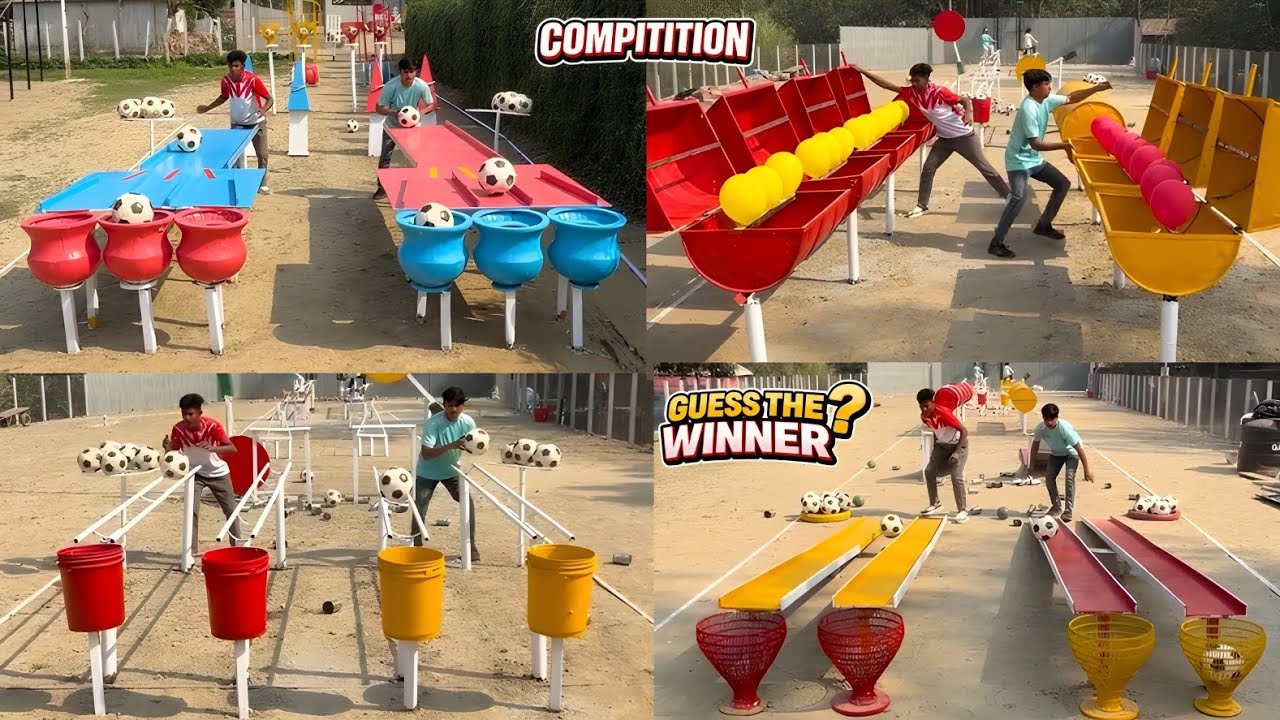 You Won’t Believe The Final Winner 😱| Football and Balloon Popping Event 🔥/ Sahil Challenge 