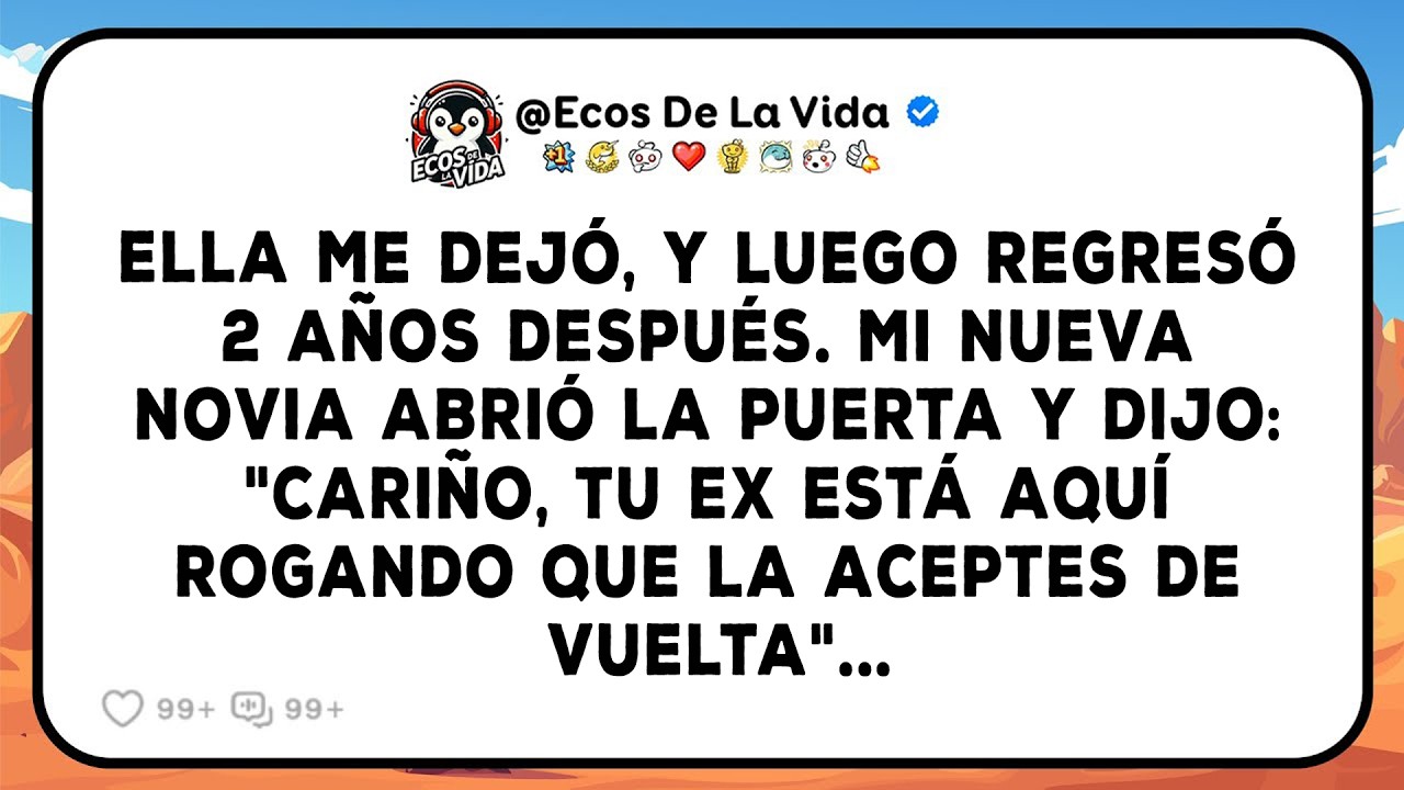 Después De Dos Años, Mi Ex Volvió Arrastrándose A Mi Casa. Mi Nueva Novia Abrió La Puerta Y Dijo...