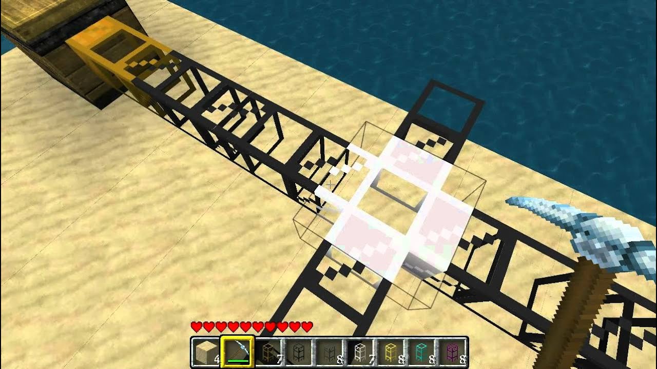 Minecraft Buildcraft: R&ouml;hren (Pipes) und ihre Anwendung Teil 1-9 [Tutorial HD] German