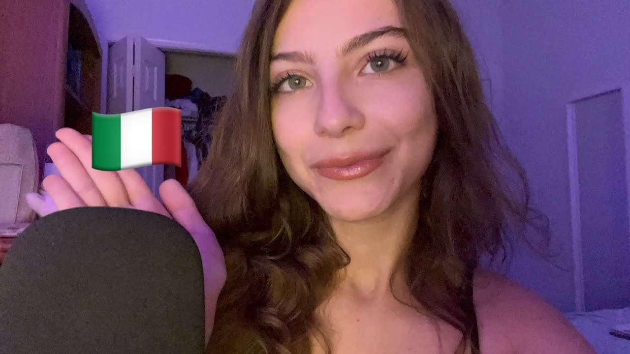 ASMR Teaching You Italian