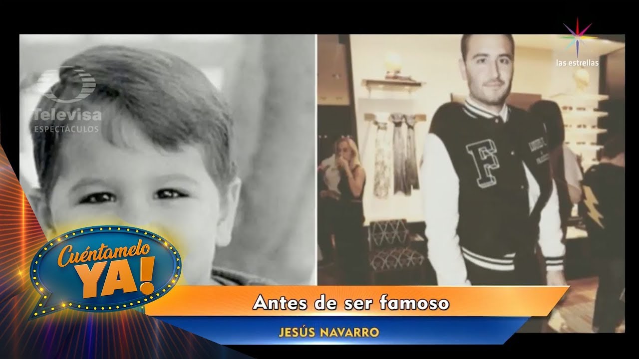 ¿Cómo era Jesús Navarro antes de la fama? | Cuéntamelo YA!
