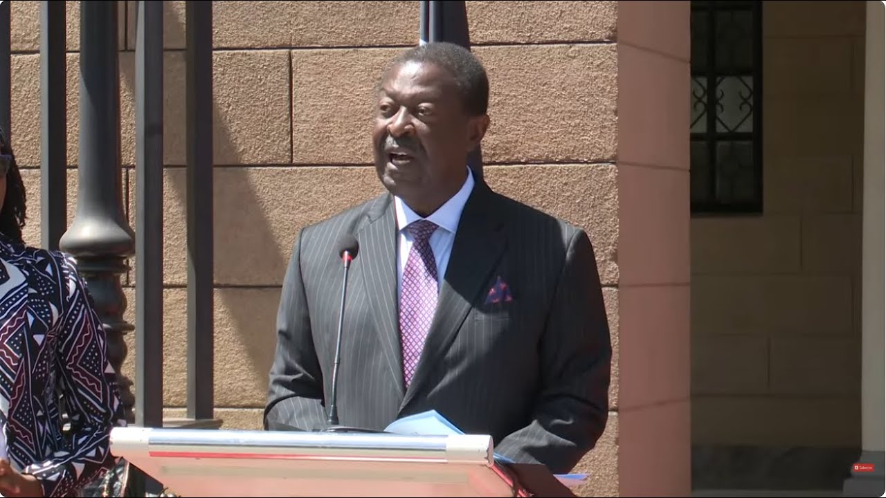 LIVE: Musalia Mudavadi and Germany Foreign Affairs Minister's Joint Media Briefing, OPCS, Nairobi