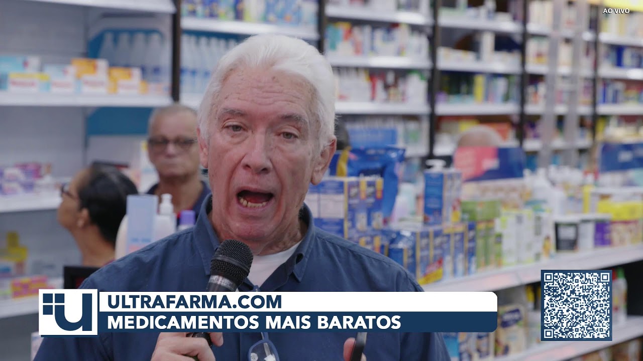 AO VIVO DIRETO DAS LOJAS ULTRAFARMA
