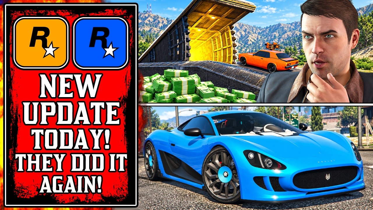 GTA Online Just Got A LOT Better... The NEW GTA Online UPDATE Today! (GTA5 New Update)