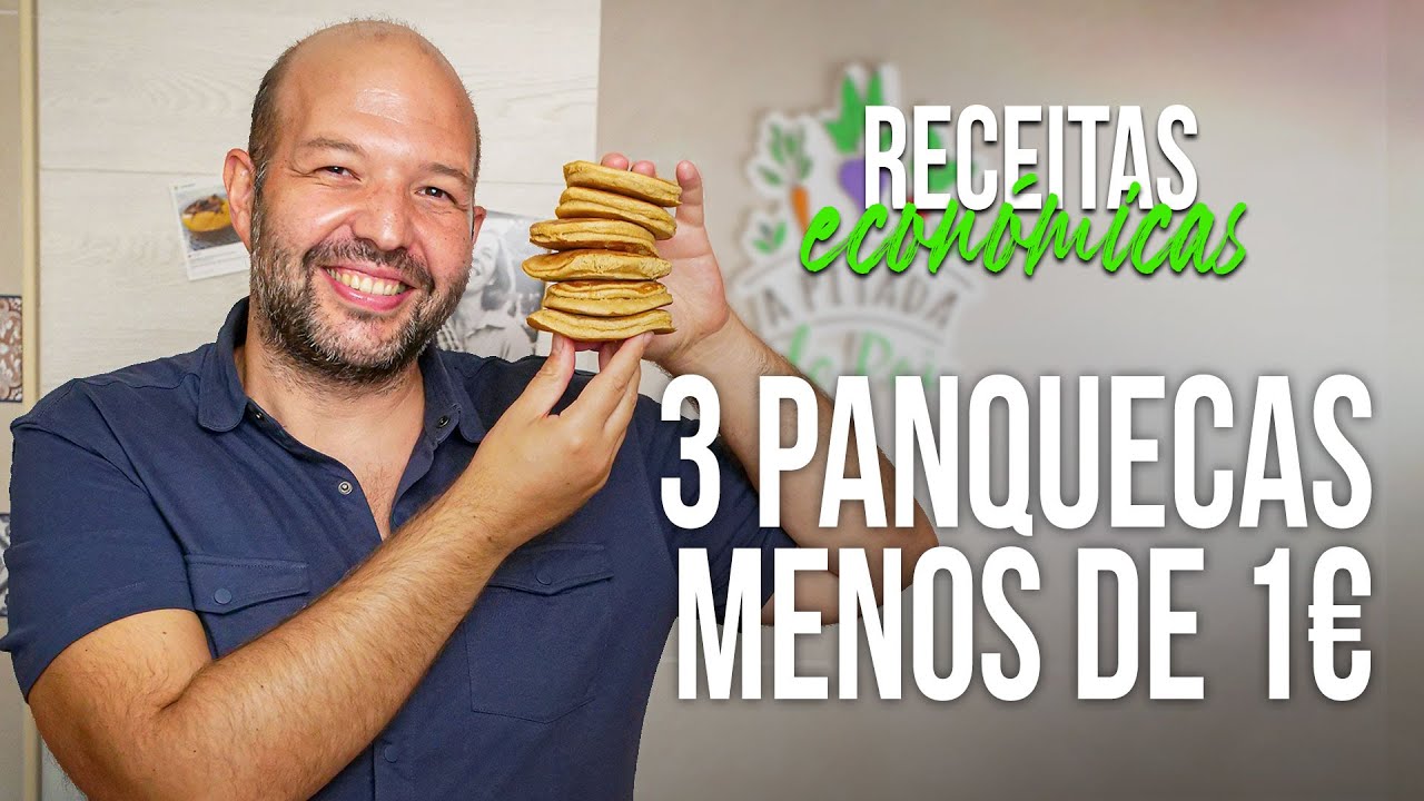 Receitas Económicas – 3 Receitas de Panquecas por menos de 1€