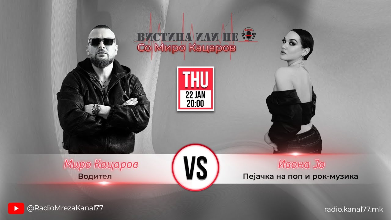 Ивона Јо во „Вистина или Не“ со Миро Кацаров - С01 Е10