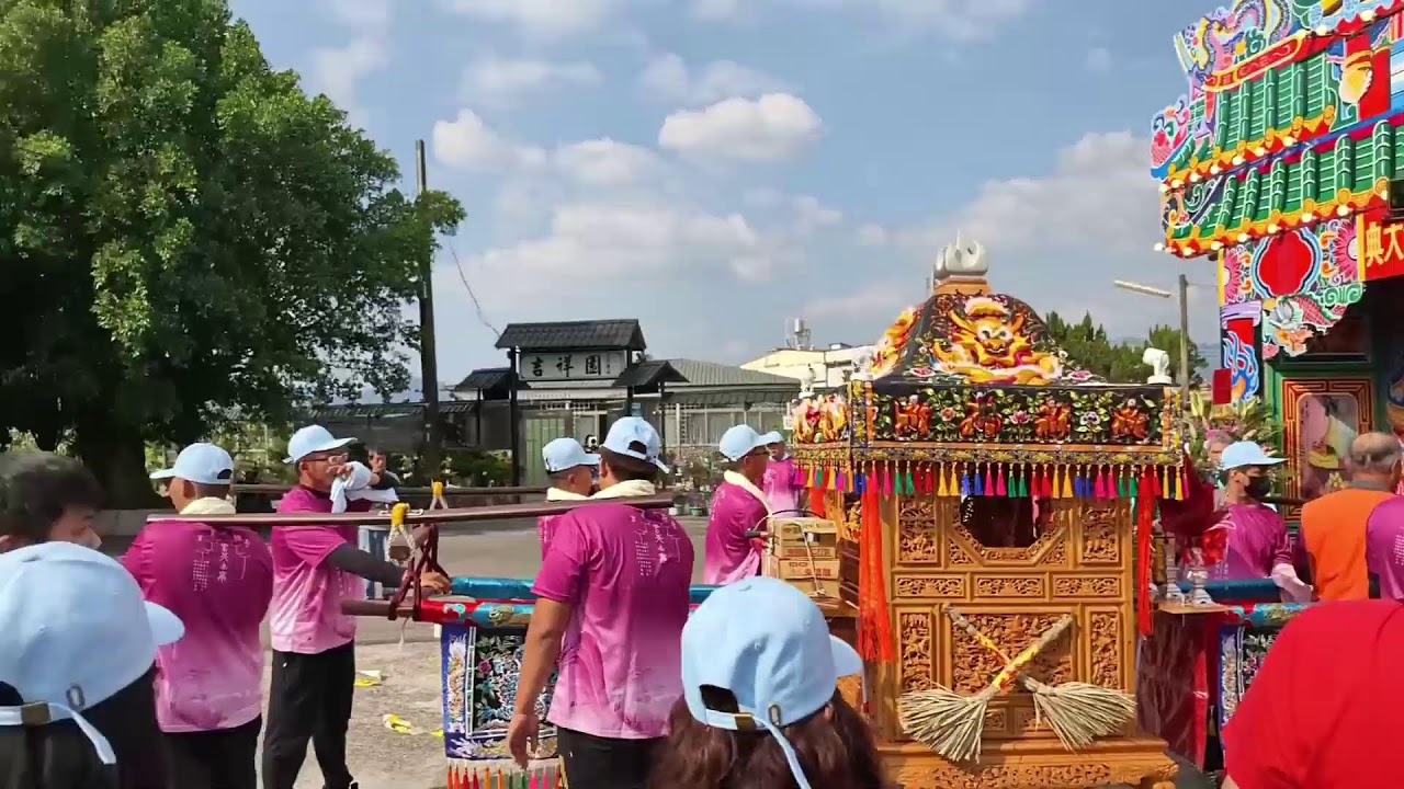 高雄美濃北極宮重建慶成入火安座平安遶境大典
