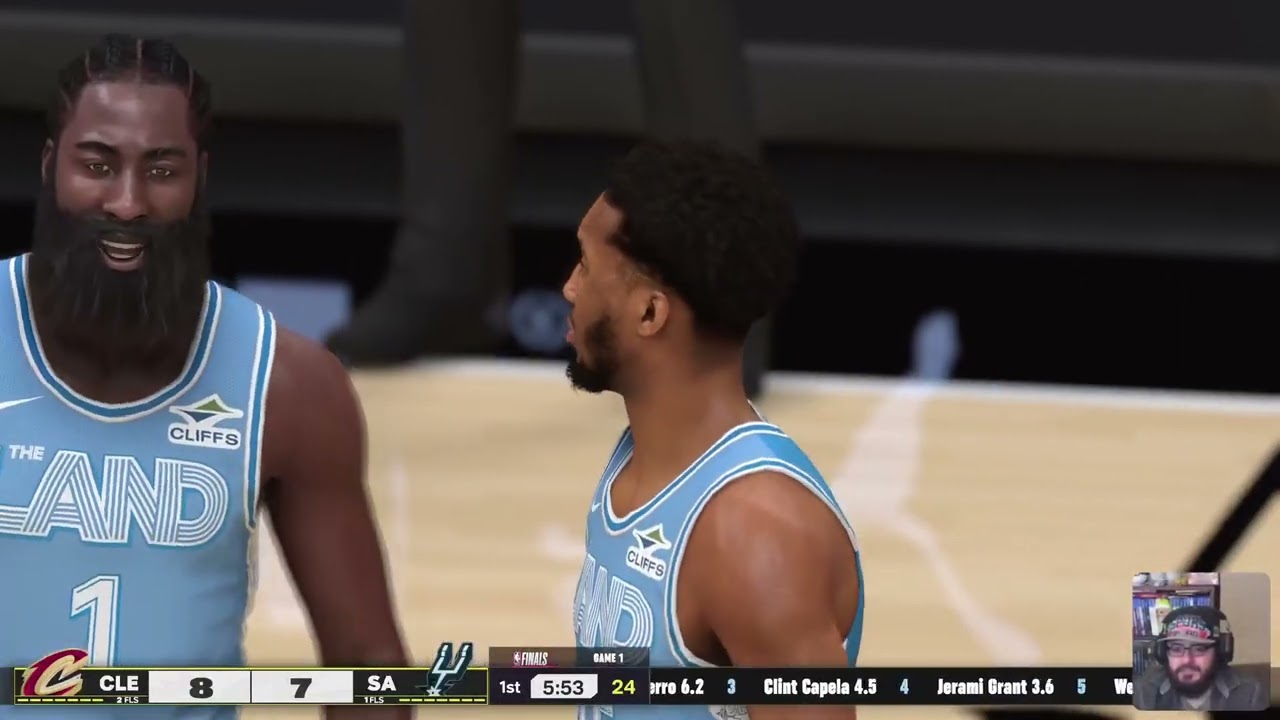 NBA 2K*SPURS 🏀 The Finals 🏆 Game 1 v. Cavaliers