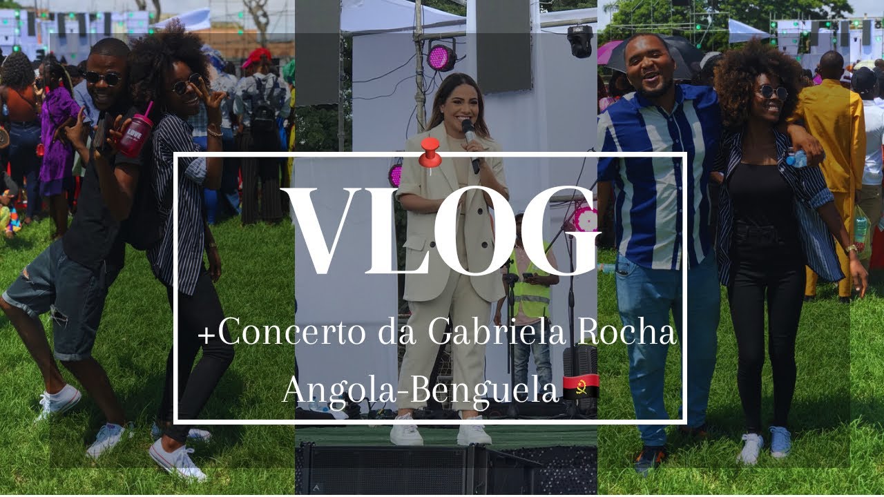 Gabriela Rocha Ft Ao Som da Graça-Concerto Paixão de Rei-| Especial Páscoa | Vlog-Angola🇦🇴