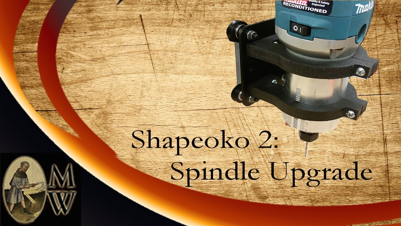 Shapeoko 2 Spindle Upgrade (MonkWerks)