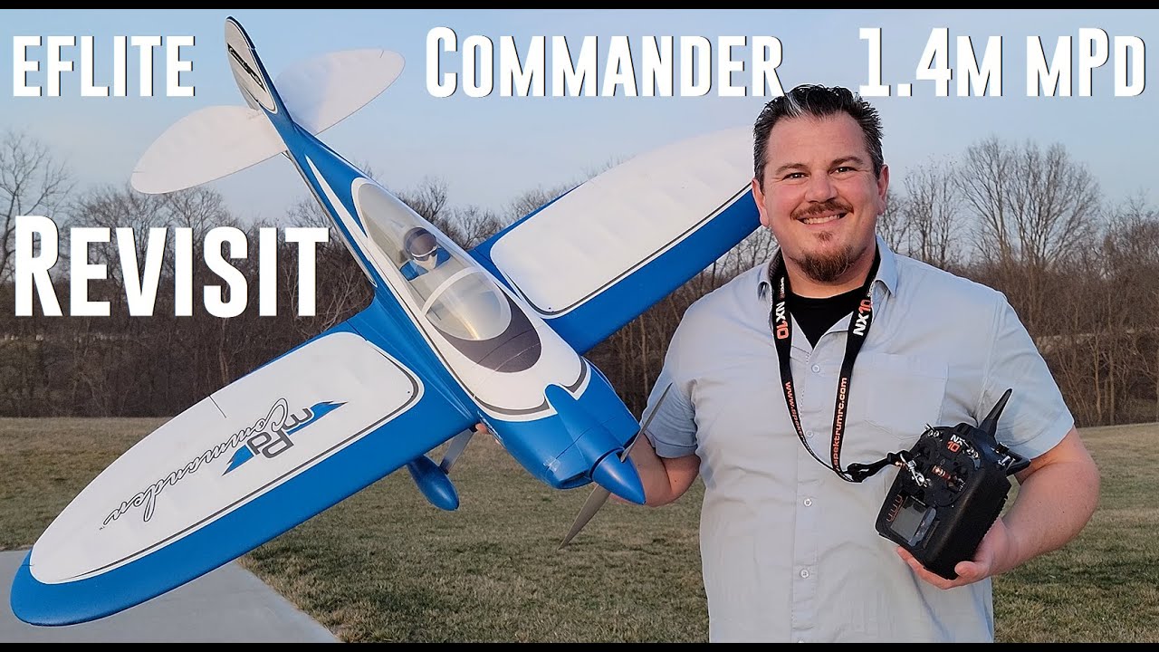 E-flite - Commander mPd - 1.4m - Revisit