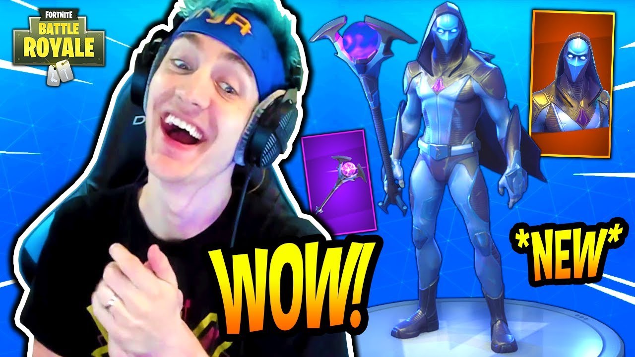NINJA REACTS TO *NEW* OMEN SKIN & ORACLE AXE! *LEGENDARY* Fortnite SAVAGE & FUNNY Moments