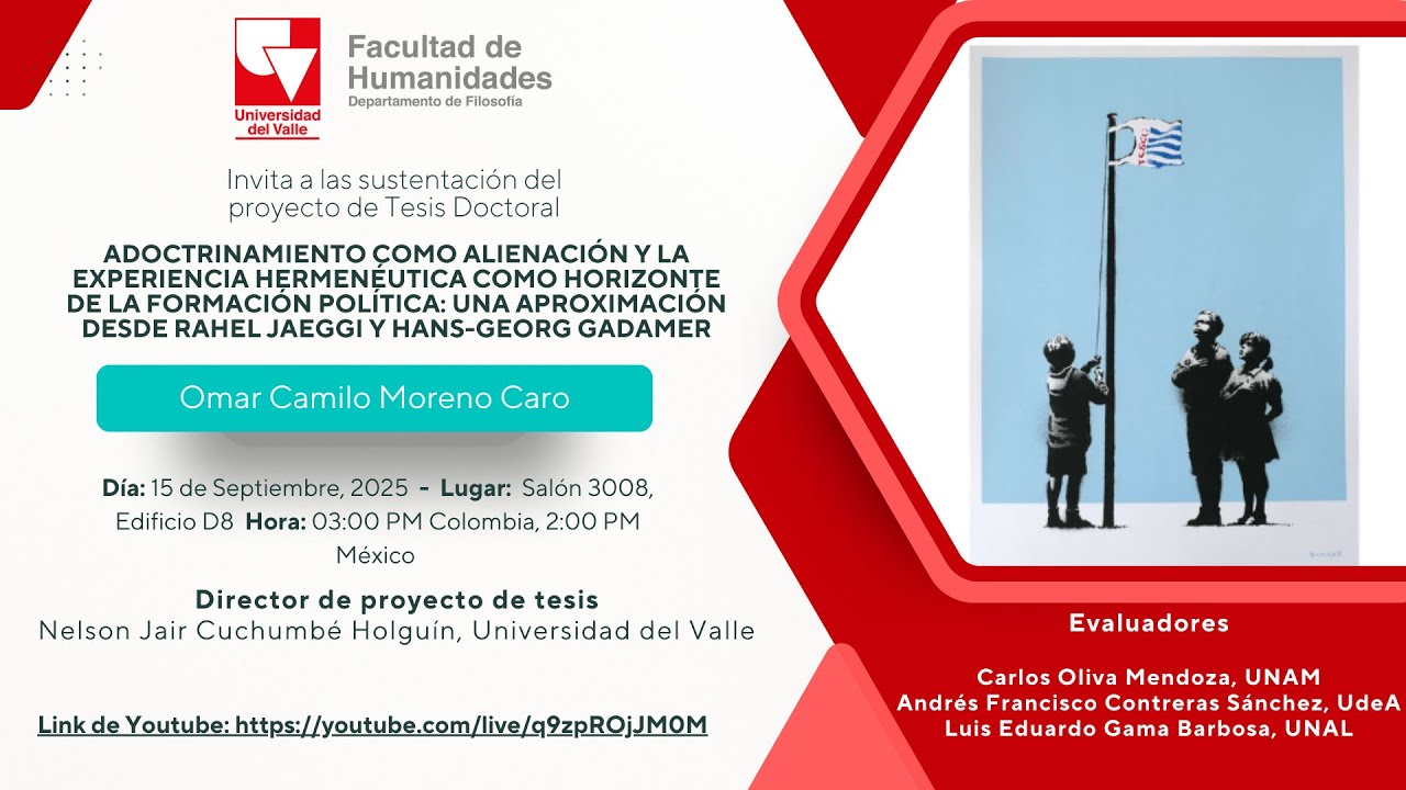 Sustentación proyecto de Tesis Doctoral - Omar Camilo Moreno Caro