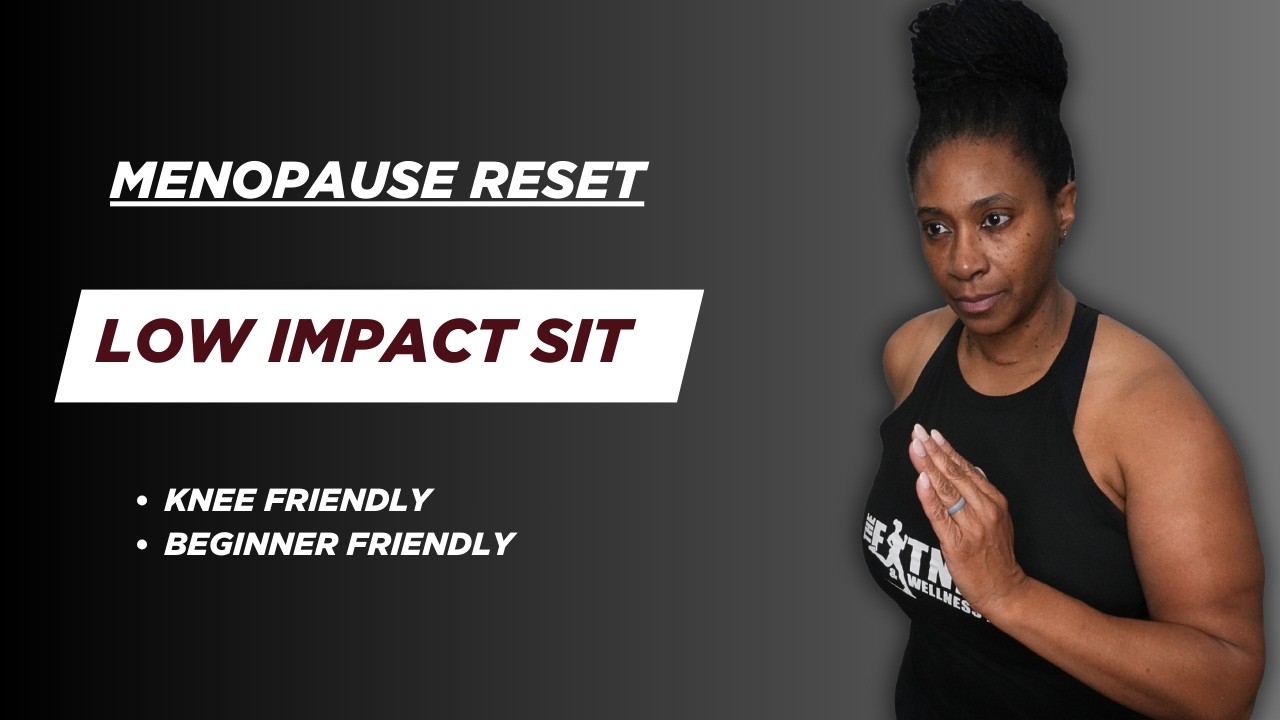 Beginner Sprint Interval Training (SIT) for Peri/Menopause | Knee-Friendly & Low Impact
