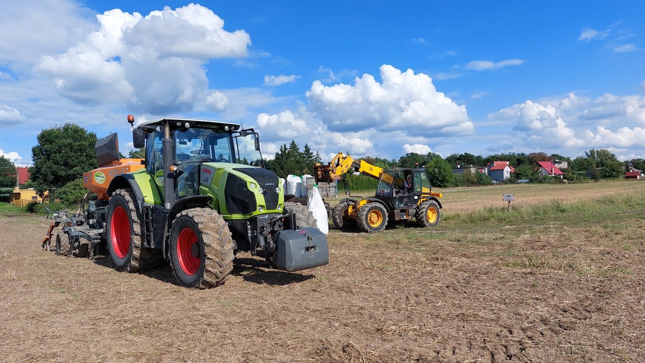 ☆Pasowy siew rzepaku 2021☆ - Claas Axion 830 & Mzuri Pro- Til 3T ☆UR Kamionka Agro☆