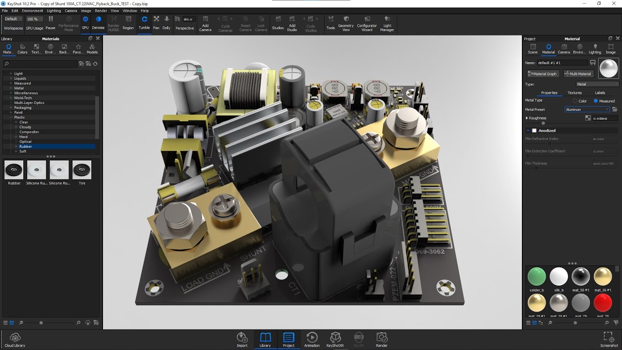 Altium Designer [Export .obj file to Keyshot]
