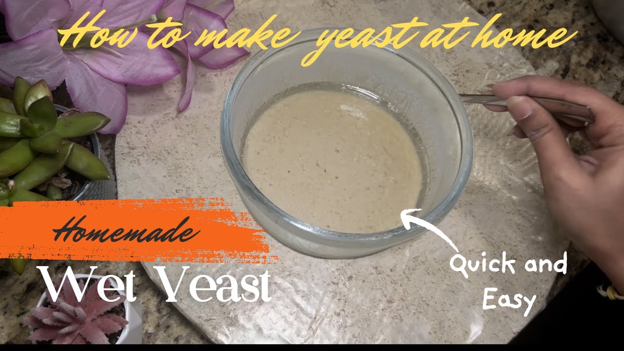 How To Make Yeast At Home | Home Made Yeast | wheat yeast