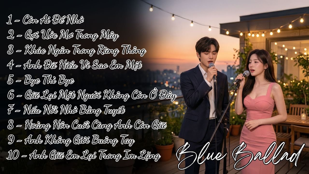 Blue Ballad Mix Giọng Nam & Nữ – Nghe Là Chạm Tim