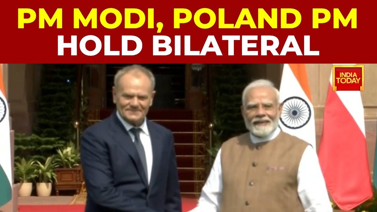 India-Poland: PM Modi & PM Tusk Hold Bilateral Talks On Expanding Defence, Trade & Global Stability