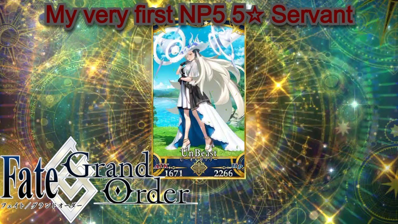【FGO】 10th Anniversary Servant, Unbeast U-Olga Marie Pulls, My first NP5 5☆ Servant