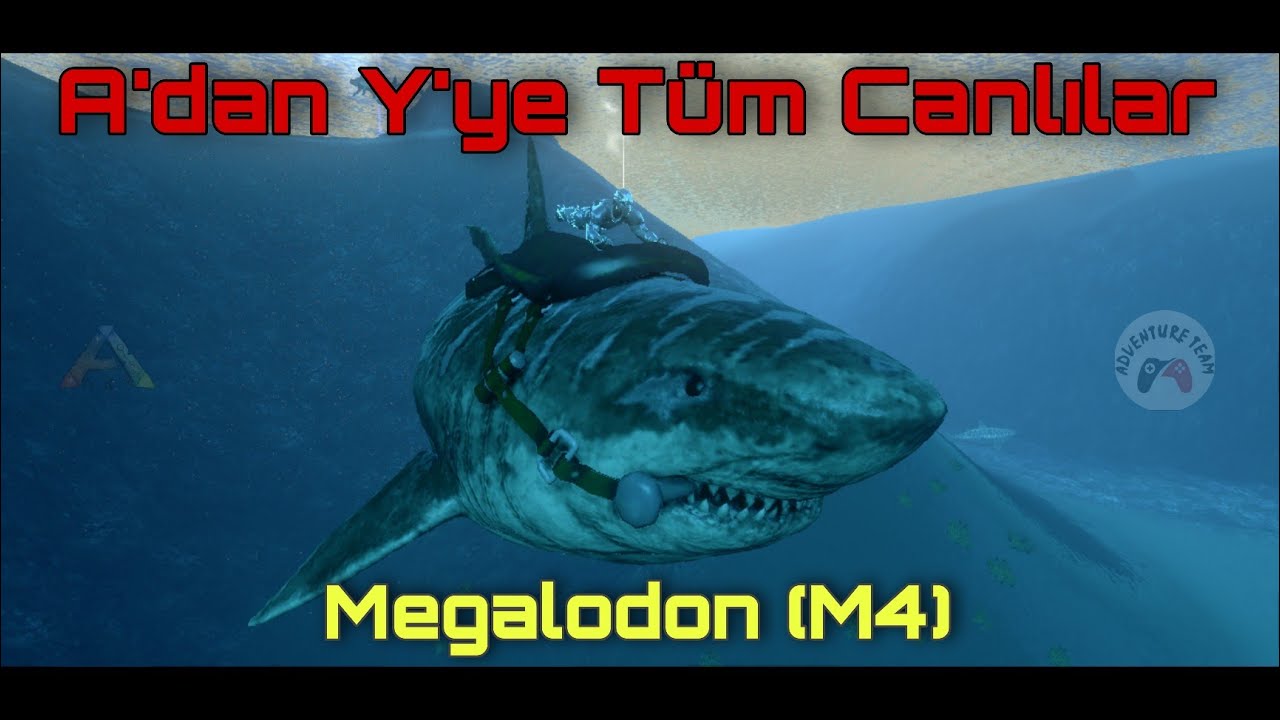 A'dan Y'ye Ark Mobile Canlıları | Megalodon (M4)