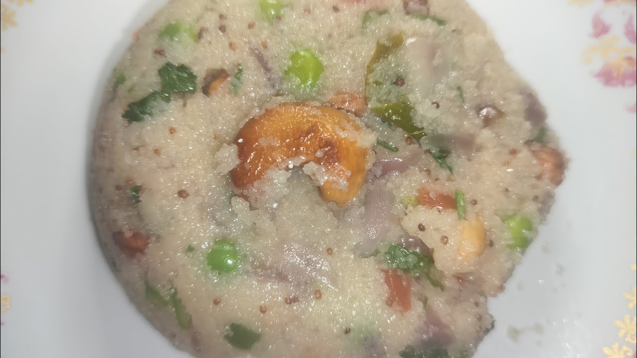 Delicious Rava Upma recipe prepared by @Ghar Ka Swad