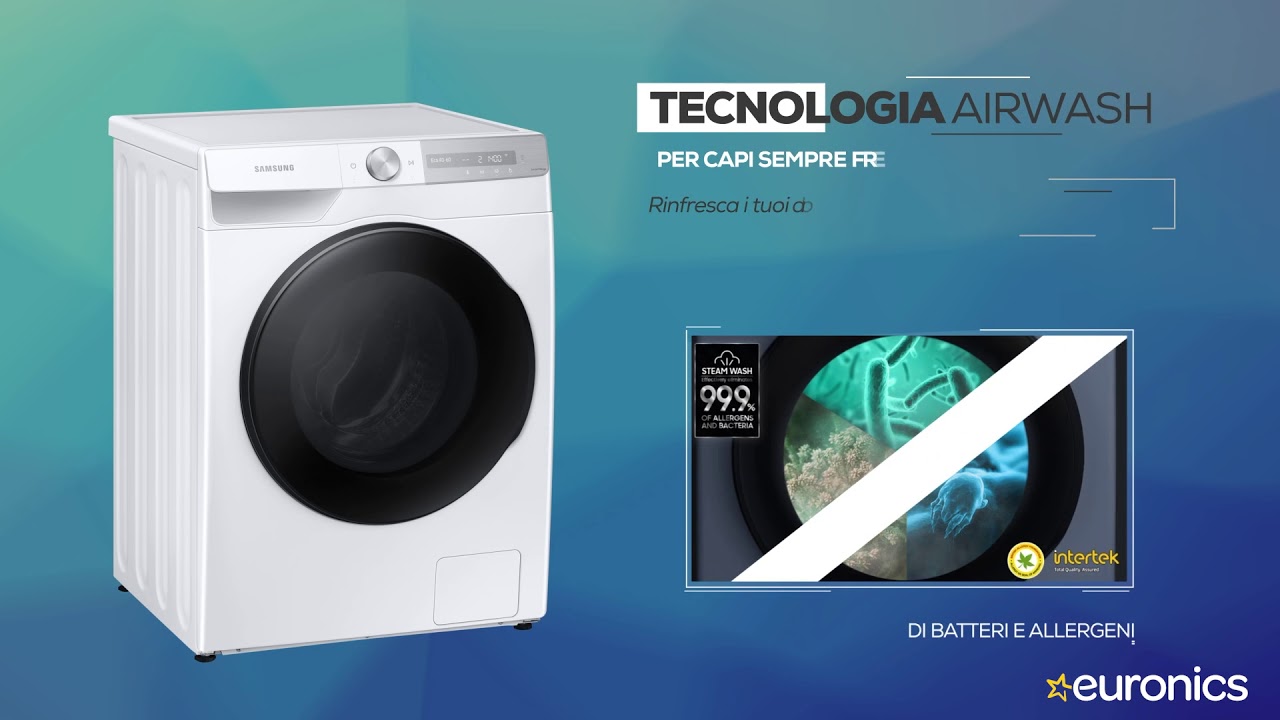 Samsung | Lavasciuga | Ai Control UltraWash | WD90T734ABH