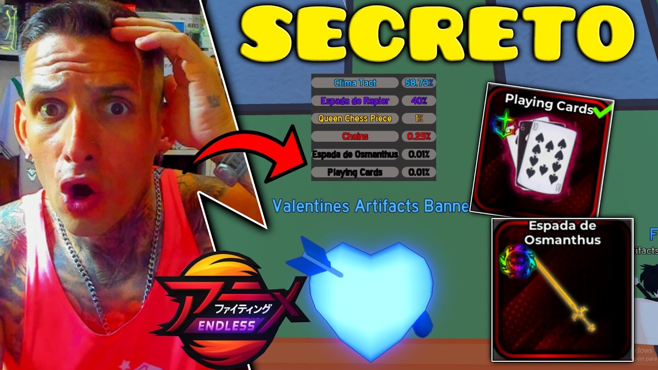 🚨ARTEFACTO SECRETO EN ANIME FIGHTING SIMULATOR ENDLESS ROBLOX