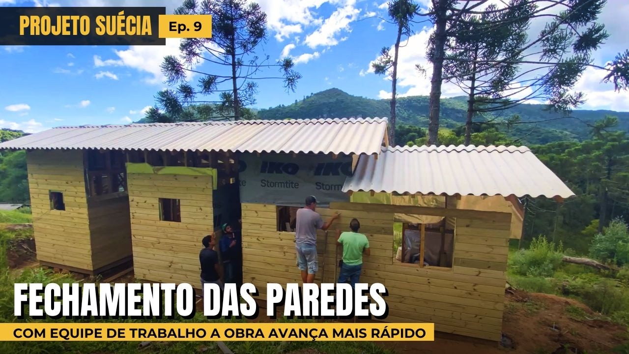 Ep.9: Entre um hóspede e outro, conseguimos avançar com a obra!
